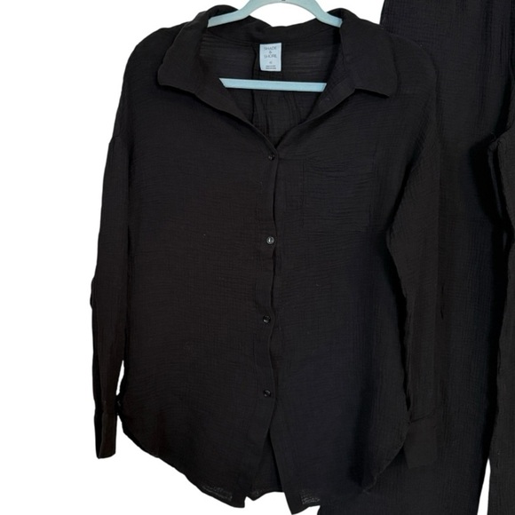 ❤️‍🔥𝙎𝙃𝘼𝘿𝙀 & 𝙎𝙃𝙊𝙍𝙀 𝙂𝘼𝙐𝙕𝙀 𝙒𝙄𝘿𝙀 𝙇𝙀𝙂 𝙋𝘼𝙉𝙏𝙎/𝘽𝙐𝙏𝙏𝙊𝙉 𝘿𝙊𝙒𝙉 𝙎𝙃𝙄𝙍𝙏 𝙎𝙀𝙏 - Picture 3 of 12